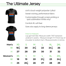 Size Chart Savage The Ultimate Apparel Company