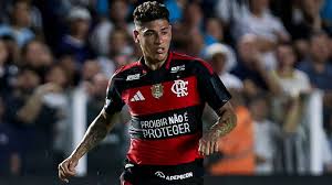 Vea la asistencia de Jorge Carrascal en Santos vs. Flamengo, en el Brasileirao