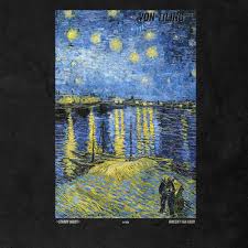 고호의 별이 빛나는 밤에 / goheu, byeoli bichnaneun bame. Van Gogh Starry Night Shirt Fair Trade Culture And Fashion At Von Tiling