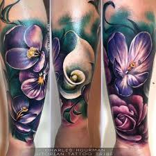 Black And White Realistic Calla Lily Tattoo Instagram Photo By Charles Huurman Jun 26 2015 At 11 25am Utc Realistic Flower Tattoo Lillies Tattoo Tattoos