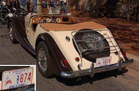 D C Antique And Historic Vehicle License Plates