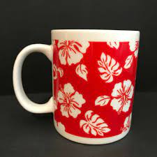 Hibiscus Designed In Hawaii Division Of The Islander Group Ceramic Coffee Mug Designedinhawaii In 2021 Hibiscus Design Mugs Coffee Mugs