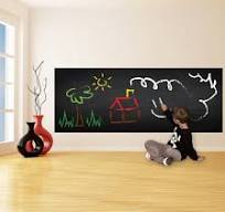 Chalkboard Wall Diy Black Kitchen Sticker - Reusable Write on Vinyl Decal -  Blackboard Chalk Board Long Adhesive Kids Erasable Stickers - Etsy