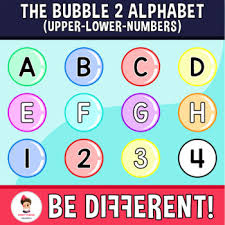 For matching games, have kids use 2 sets of letters on 2 different colors of paper. Lowercase Bubble Letters Worksheets Teaching Resources Tpt