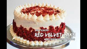 Red velvet cake recipe on food52 / easy, moist red velvet cake recipe full of southern charm with a secret ingredient!. Red Velvet Cake From Scratch With Cream Cheese Frosting Bake It With Love Youtube