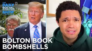 Trevor Noah Turns The Pages On Dishy John Bolton Book On Donald Trump