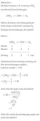 We did not find results for: Dalam Suatu Bejana Yang Bervolume 1 Liter 4 Mol Gas No2 Membentuk Kesetimbangan 2no2 G Reaksi Brainly Co Id