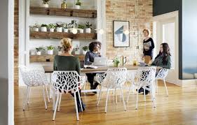 Create An Environment Of Collaboration With Cultivate This Communal Style Table Encourages Open Communication And Creativ Communal Table Table Style Furniture