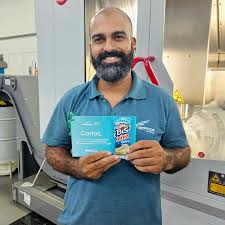 👉 Confira quem completou +1 Ano de Conquistas na Bio: 🤩Carlos Vilarinho  do setor de Centro de Usinagem comemora 1 ano com a Bio! Agradecemos a  dedicação! 🙏🏻 Parabéns Carlos !!! 👏🏻🤗🥇 #