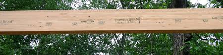 L dark walnut modern faux wood beam. Power Beam Anthony Forest Products Co
