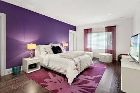 Purple wall paint living room furniture decor ideastags:living room, decoration, paint, furniture, modern, interior design, minimalist. 25 Gorgeous Purple Bedroom Ideas Designing Idea