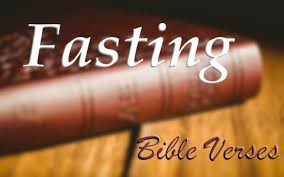 In the old testament, it appears that fasting with prayer had to do with a sense of need and dependence, and/or of abject helplessness in the face of actual or anticipated calamity. Top 8 Bible Verses About Fasting