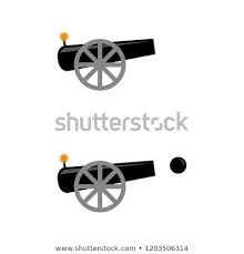 A Set Of Cannon Icons Image Icon Icon Cannon