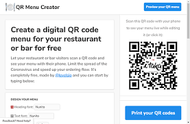 Just upload photos of your existing menus and print your qr codes! Create No Touch Qr Code Menu For Restaurants Free