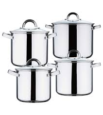 Te decimos las mejores baterías de cocina de 2020 y las baterías de cocina más baratas. Bateria Cocina 8 Piezas En Acero Inoxidable Apta Para Induccion Con Tapas