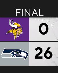 The Seahawks blanked the Vikings 26-0 on Sunday for Seattle's first shutout  victory in more than a decade. FULL STORY: https://bit.ly/48rYwH5