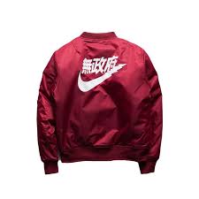 Ma 1 Nike Kanji Streetwear Bomber Maroon Bomber Jacket Men Nike Bomber Jacket Red Bomber Jacket