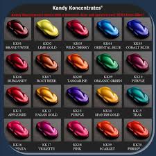 Candy Paint Colors For Cars