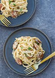 Creamy Cajun Pasta With Andouille Sausage Recipe Cajun Pasta Creamy Cajun Pasta Dinner Recipes Easy Quick