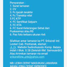 Apakah anda ingin menambah income, tanpa harus meninggalkan pekerjaan anda. Lowongan Kerja Pontianak