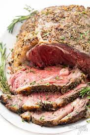 Perfect Garlic Butter Prime Rib Roast Recipe Wholesome Yum Prime Rib Butter Garlic Perfect Rib Roast Recipe Cooking Prime Rib Prime Rib Roast Recipe
