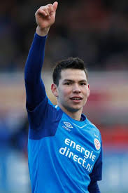 Hirving Lozano Of Psv During The Dutch Eredivisie Match Between Excelsior V Psv At The Van Donge De Roo Stadium On Novem Soccer Players Soccer Football Players