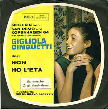 7,588 likes · 34 talking about this. Gigliola Cinquetti Non Ho L Eta 1964 Vinyl Discogs