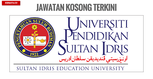 Universiti pendidikan sultan idris (upsi) telah diisytiharkan sebagai sebuah universiti pada 1 mei 1997 melalui warta kerajaan p.u.(a) 132 & 133, bertarikh 24 februari 1997. Jawatan Kosong Terkini Universiti Pendidikan Sultan Idris Upsi Kerja Kosong Kerajaan Swasta