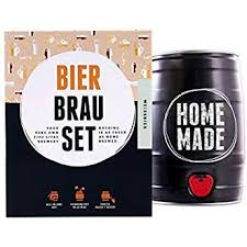 Bierbrauset Zum Selber Brauen Weissbier Im 5 Liter Fass In 7 Tagen Fertig Freund Oder Den Vater Bier Brauen Bier Pils Bier