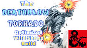 Moon Druid Wild Shape Build: The Deathblow Tornado D&D 5e - YouTube