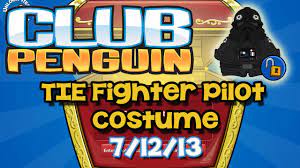 Usually, the club penguin rewritten team celebrate an event with a code and then share the code on social media. Club Penguin Codes Free Tie Fighter Jet Costume Star Wars Takeover 2013 Youtube