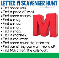 Abc Countdown Scavenger Hunts Primary Playground In 2020 Scavenger Hunt Kindergarten Scavenger Hunt Lettering