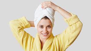 Hair is made up of keratin held together by hydrogen bonds, explains britta cox, founder of microfiber towel brand aquis. How To Towel Dry Hair And What Towel To Use