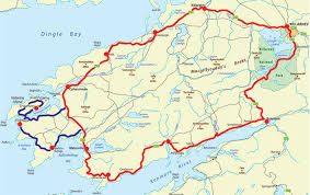 Road map of ireland this map shows motorways and major roads throughout the island of ireland. Ring Of Kerry Route Ye Ll Love Google Map With Stops