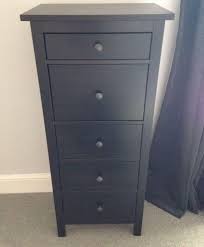 Malm chest of 6 drawers black brown mirror glass ikea. Best Ikea Hemnes Tall Dresser For Sale Or Trade For Sale In Airdrie Alberta For 2021