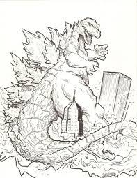 You can print then color them with your favorite colors. 20 Free Printable Godzilla Coloring Pages Everfreecoloring Com