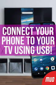 Connect Your Phone To Your Tv Using Usb While The Convenience Of A Built In Screen Is Ideal For On The Go Use Hookin Iphone To Tv Iphone Life Hacks Usb