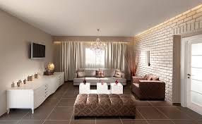 The place with a white brick wall on one side looks just perfect. Outstanding White Brick Wall Interiors You Should Not Miss