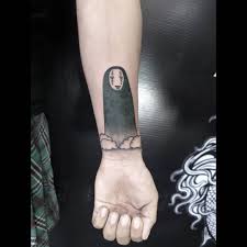 Sin cara's new tattoo 2013!? Hakaink Sin Cara Kaonashi El Viaje De Chihiro Facebook