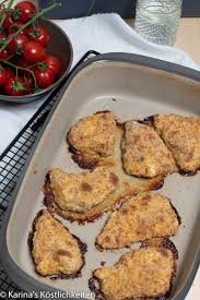 Rezept Fur Putenschnitzel Mit Brezelpanade Aus Dem Backofen Mit Der Rechteckigen Ofenhexe Oder Dem Grossen Ofenza Schnitzel Zubereiten Putenschnitzel Schnitzel
