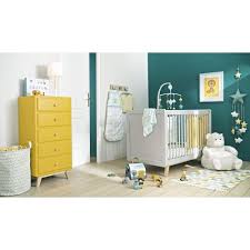 Cuna Con Barrotes Gris L 126 Cm Maisons Du Monde Chambre Bebe Garcon Vert Chambre Bebe Vert Decoration Chambre Bebe