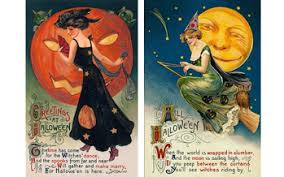 See more ideas about vintage cards, handmade card making, vintage greeting cards. Free Vintage Halloween Cards Pretty Women Vintage Holiday Crafts