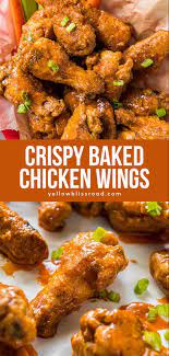 Crispy Baked Chicken Wings Recipe Baked Chicken Wings Crispy Baked Chicken Wings Baked Chicken