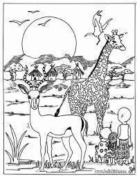 Kenya Colouring Page Google Search Giraffe Coloring Pages Animal Coloring Pages Animal Coloring Books