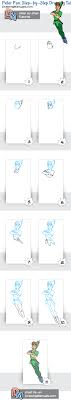 Peter Pan Step By Step Drawing Tutorial Disney Drawing Tutorial Easy Disney Drawings Drawing Tutorial