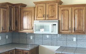 the beauty of hickory kitchen cabinets