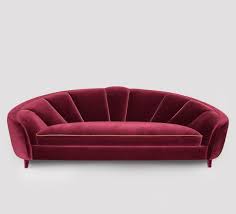 Ruby Muranti Furniture Art Deco Sofa Art Deco Couch Art Deco