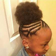 Cornrows Into Puff Hair Styles Natural Hair Styles Kids Hairstyles
