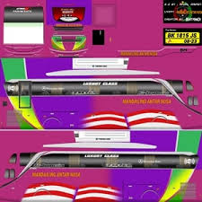 Trend livery bus garis memang sedang naik daun, hal ini dapat pembaca lihat pada bus terbaru sudiro tungga jaya yang banyak menggunakan akses garis. Livery Bus Ans