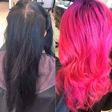 Hold the strand with hand and dip your fingers or dye brush into the hair dye. How To Dye Black Hair Pink Whether It S Dark Or Pastel Pink Can You Do It Without Bleaching